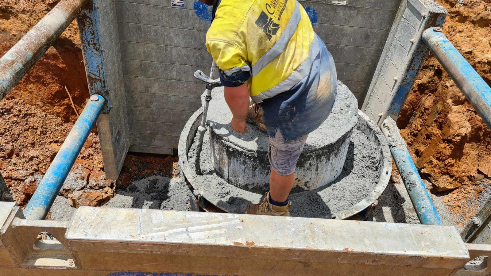 Access Chamber Walls