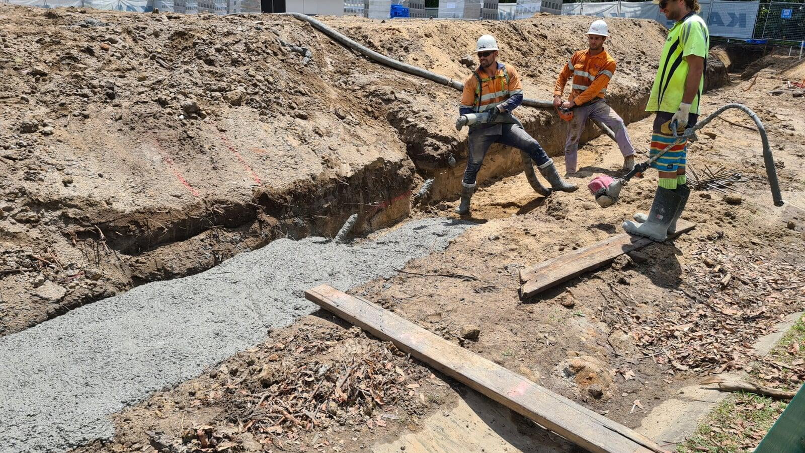 Strip Footing - Sunshine Coast School