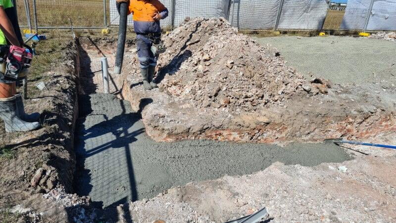 Strip Footing - Industrial Shed