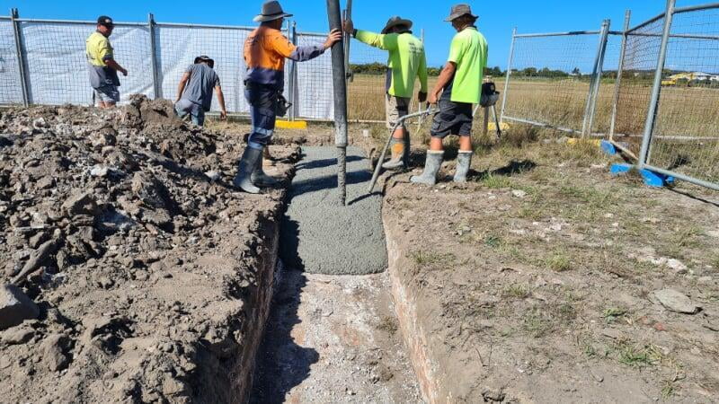 Strip Footing - Industrial Shed