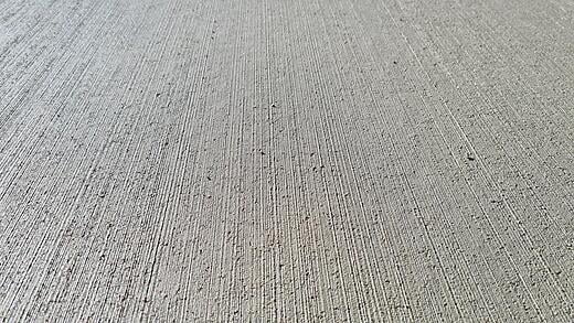 Perfect broom finish