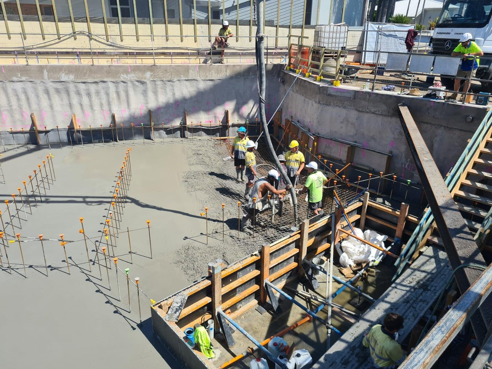 Hydrostatic Basement Slab