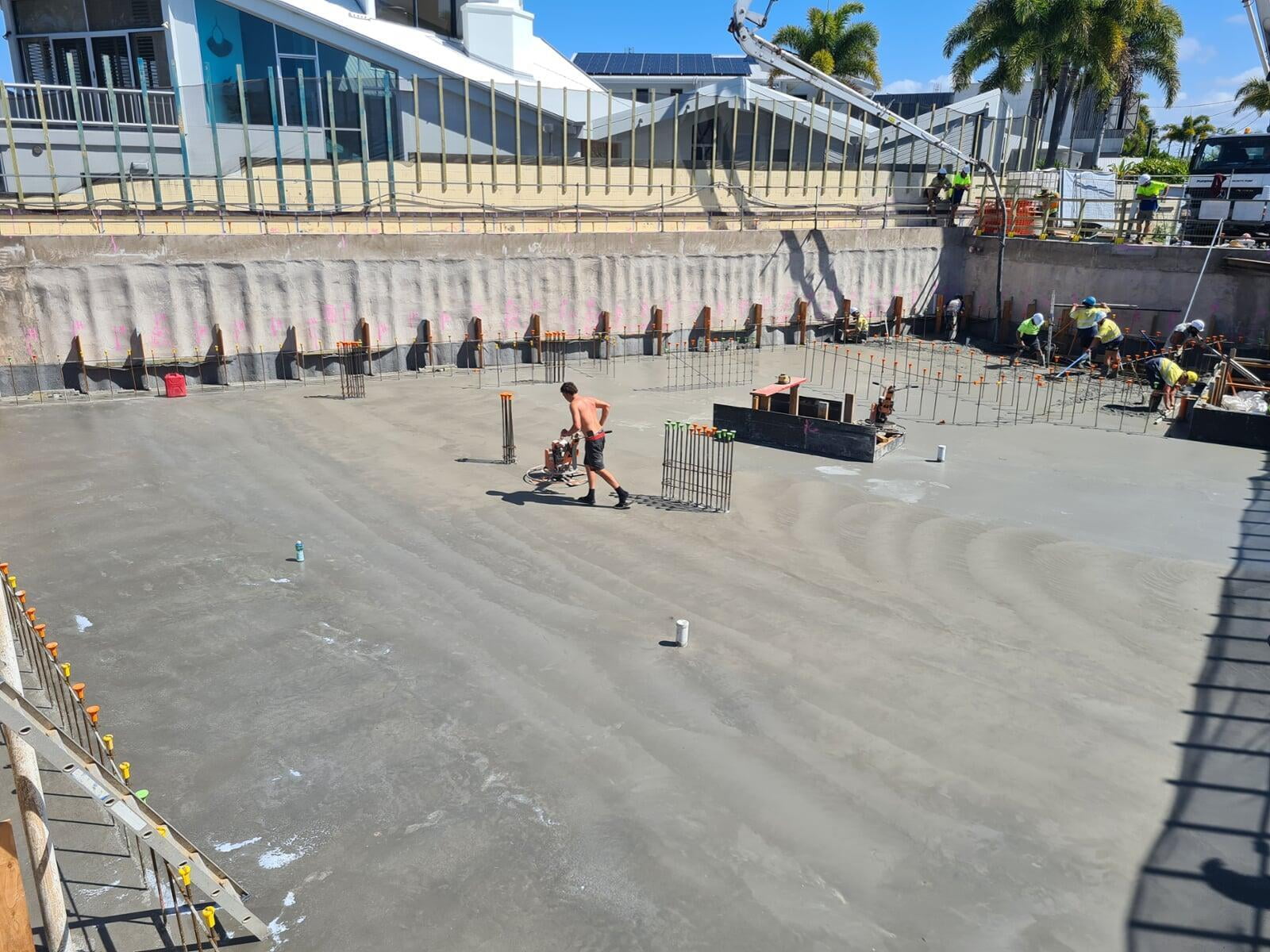 Hydrostatic Basement Slab