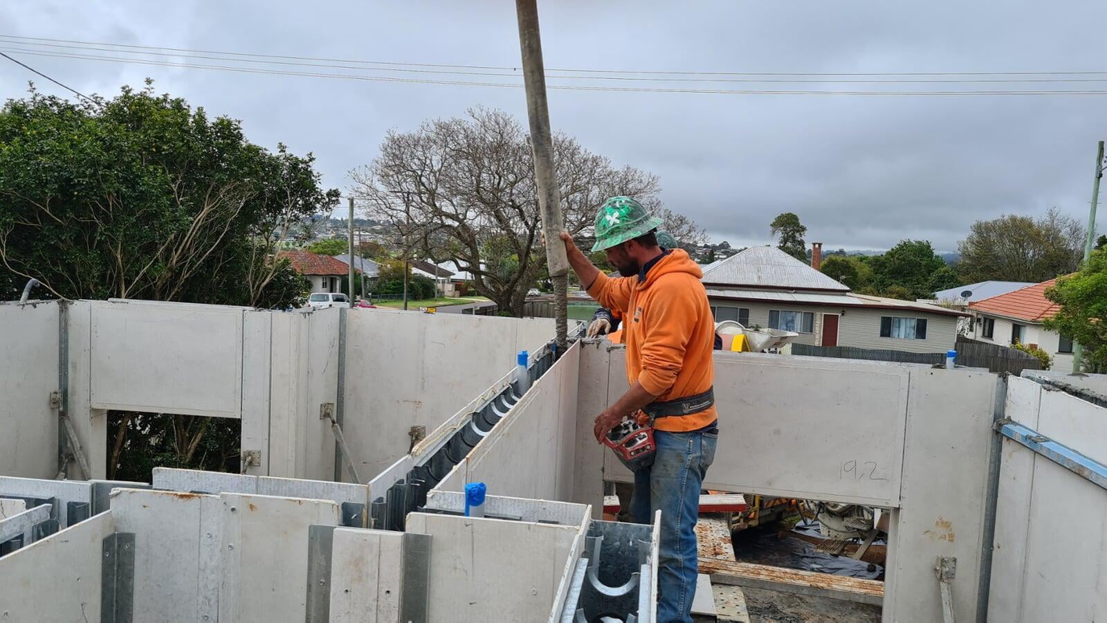 Pump SteelX into walls